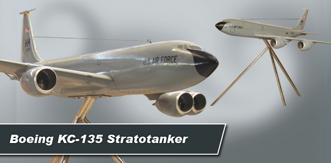 Large Floor Model Boeing KC-135 Stratotanker