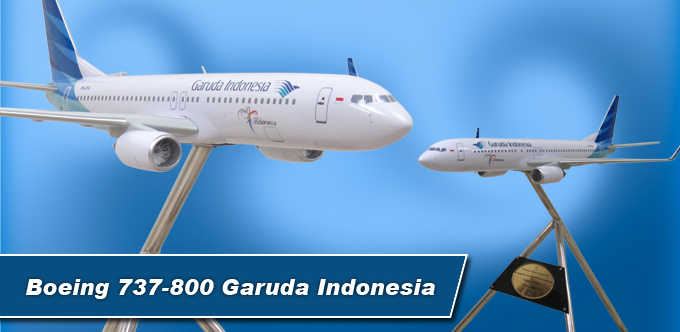 3 Foot Long Boeing 737-800 Garuda Indonesia